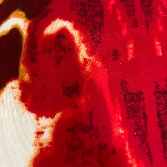 NWT JONES NEW YORK “Orange Spice Multi” sheath dress, sleeveless, back zip. 4P - Picture 10 of 16